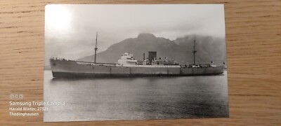 Foto Frachtschiff Rowallan Castle GB ca. 14x9cm