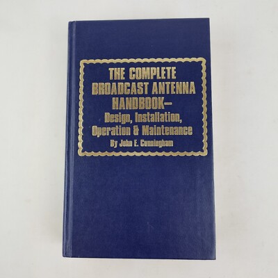 Das komplette Rundfunkantennenhandbuch von John E. Cunningham 1977