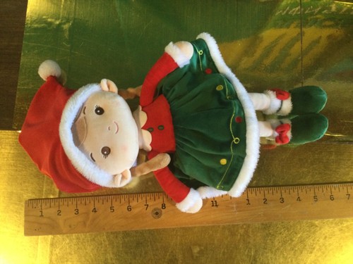 LEYADOLL THE ELF CHRISTMAS SOFT DOLL SHE CAN BE PERSONALIZED - Picture 8 of 13