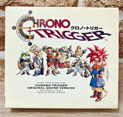Chrono Trigger Original Sound Version Soundtrack SFC OST 3-CD Set Square Enix