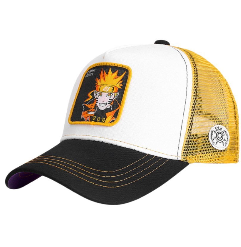Gorra Naruto Ajustable Uzumaki Poliéster Multicolor Verano 2026 Unisex