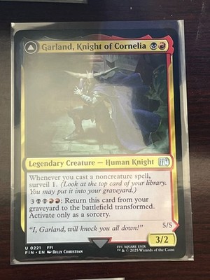 Garland, Knight of Cornelia NM Final Fantasy MTG Magic the Gathering Eng