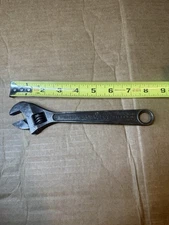 Vintage Diamond Calk Horseshoe Co. Duluth, Minn. 8” Adjustable Wrench USA