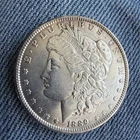 1889 P Morgan Silver Dollar- Uncirculated BU/MS with Original Surfaces