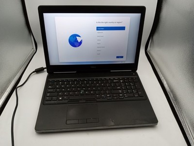 Dell Precision 7510 15.6'' 4K Intel i7-6820HQ 16GB 256GB Win11 W5170M - READ -RR