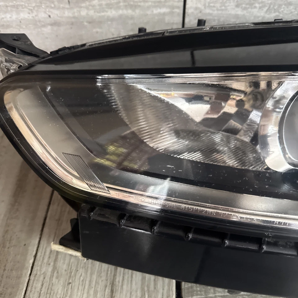 🥇 Conjunto de faros delanteros Ford Fusion 2013 2014 2015 2016 originales conductor izquierdo Foto 4 de 4