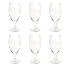 6x Neutral Bierglas Tulpe Glas 0,2l Pils Bier Pokal Gläser Biergläser