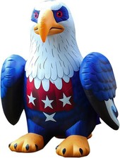 5.7FT Patriotic Bald Eagle Inflatable LED USA 250th Anniversary July 4 Decor