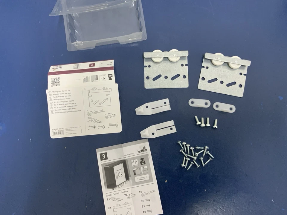 Hettich Montagesatz Nr. 1486 für Tür bis 40 KG Top Line 3