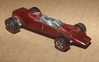 Vintage Hot Wheels 1969 Redline Lotus Turbine Copper-tan interior