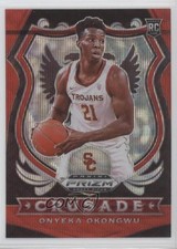 2020-21 Panini Prizm Draft Picks Crusade Ruby Wave Onyeka Okongwu #85 07mp