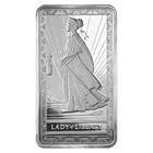 PAMP Lady of Liberty 10 oz Silver Bar .999 Silver PAMP Suisse Minted Bar #A191