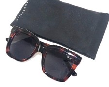 Quay Australia Icy 126 Square Tortoiseshell Sunglasses Womens Discontinued