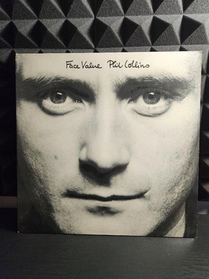 PHIL COLLINS FACE VALUE 12'' LP VG VINYL RECORD GATEFOLD ATLANTIC 1981