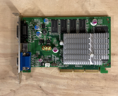 Placa De Video Diversas Marcas Fx5500 256mb 128-bit Agp 8x  Jm