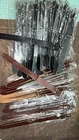 #165   20mm Mixed  Colour 38pcs Leather Watch Strap
