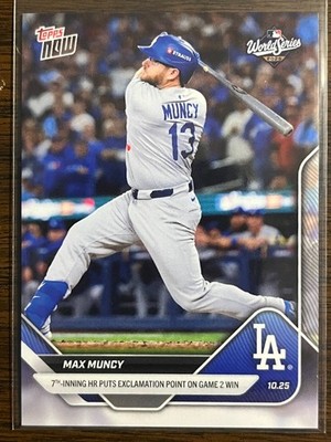 2025 Topps Now MLB #900 Max Muncy Los Angeles Dodgers