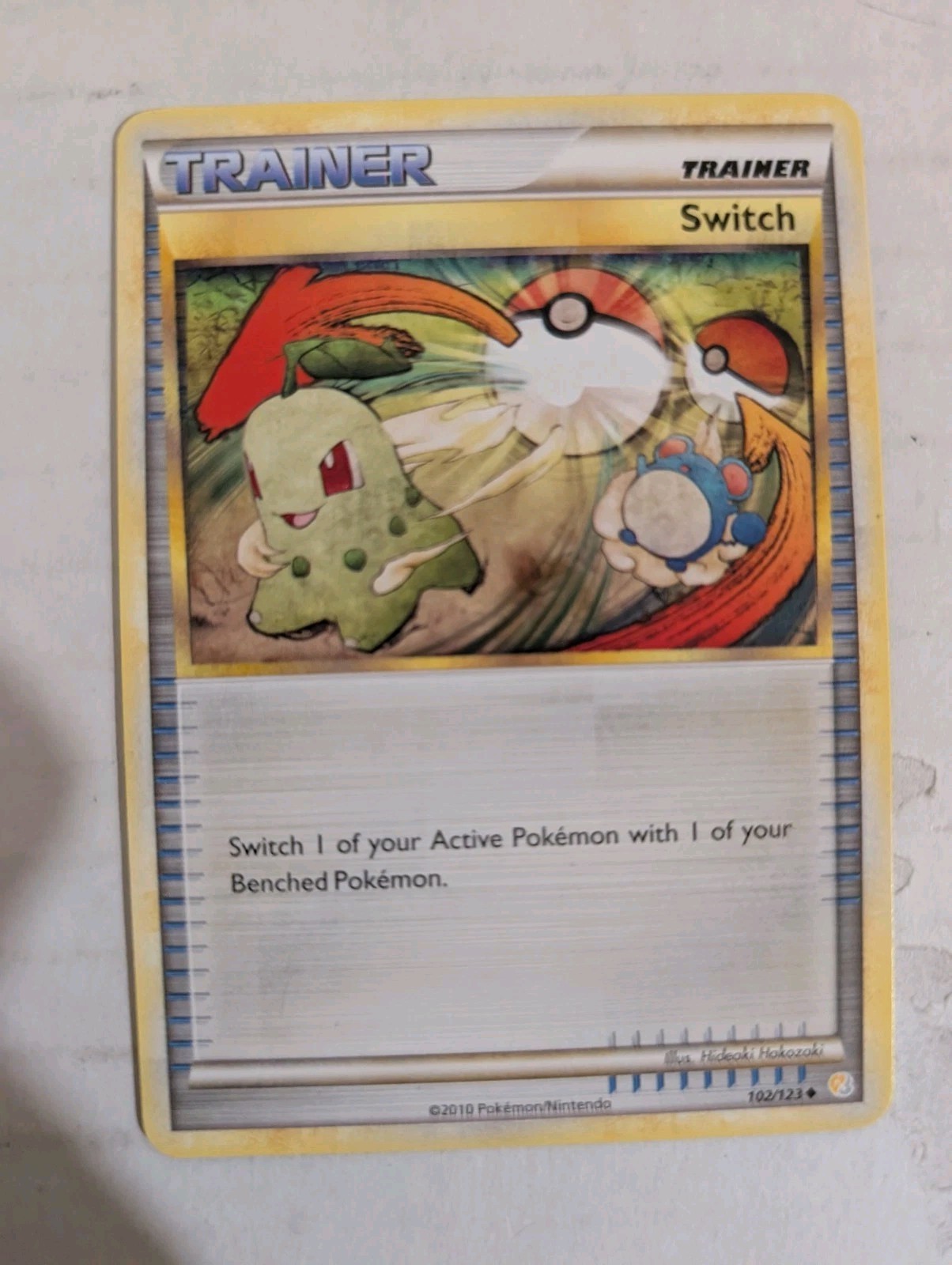 Switch Uncommon HeartGold SoulSilver 102/123 NM