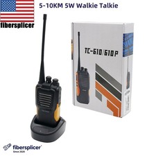 TC-610 16CH 5-10KM 5W Walkie Talkie IP66 Handheld UHF Transceiver US Stock