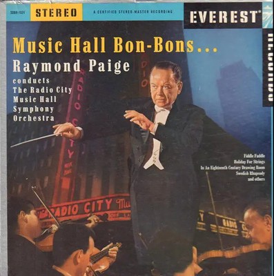 LP Raymond Paige Conducts The Radio City Music Hall Symphony O Music Hall Bon B