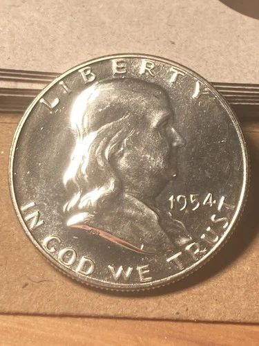 1954 Franklin Half Dollar - Proof - As Shown! (#1838)