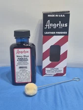 ANGELUS (Navy Blue) Suede dye and Dressing 3 fl oz