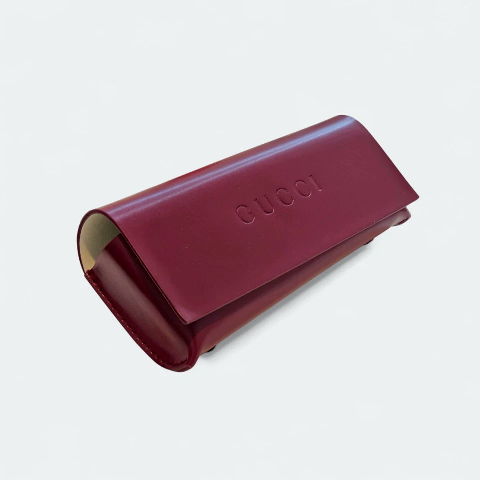 New GUCCI Eyeglasses & Sunglasses Case Authentic & Case Cloth - Image 3 of 3