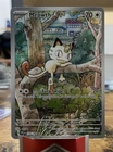 Pokémon TCG Phantasmal Flames Meowth Illustration Rare 106/094 - NM