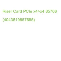 Riser Card Pcie X4>X4 85768 (4043619857685)