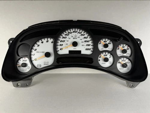 03-05 Silverado SS Style Speedometer Instrument Gauge Cluster Complete