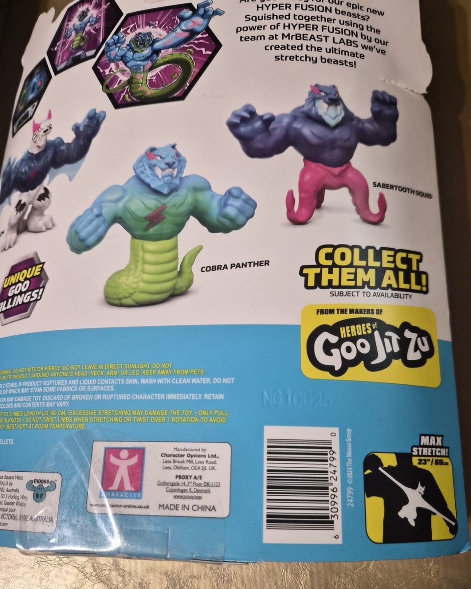 MR BEAST STRETCHY LAB HYPER FUSION SERIES TIGER DRAGON NIB | eBay