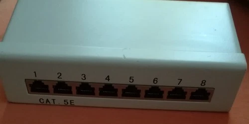 LAN-Verteiler 8-fach CAT. 5E