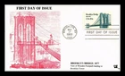 DR JIM STAMPS US COVER BROOKLYN BRIDGE 100TH ANNIVERSARY FIRST DAY ISSUE