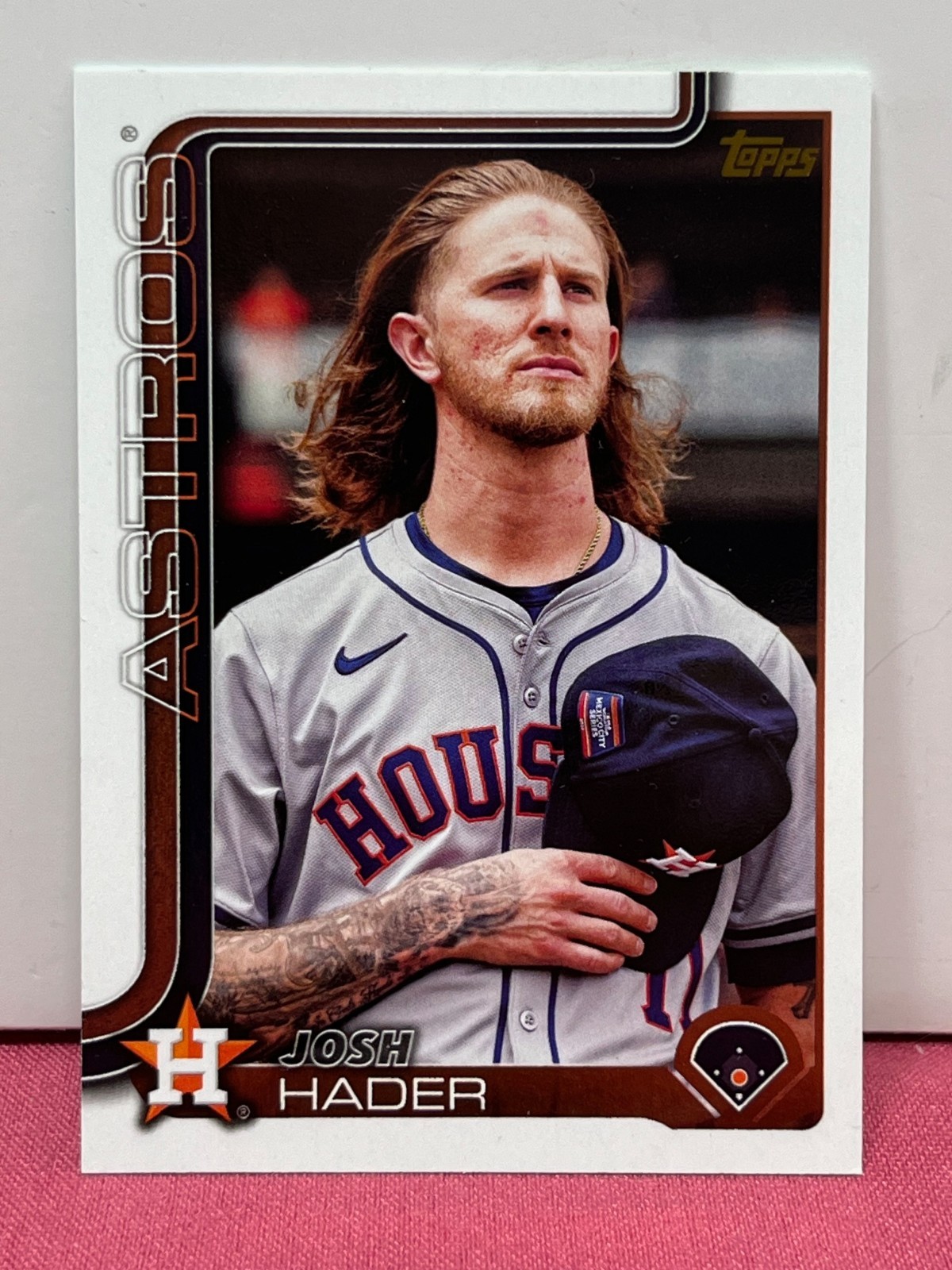 Josh Hader 2025 Topps GOLDEN MIRROR VARIATION SSP #271 HOUSTON ASTROS