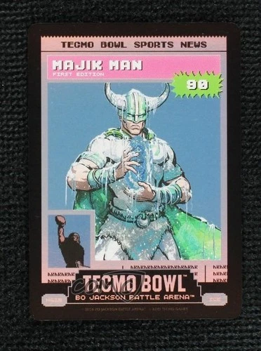 2026 Bo Jackson Battle Arena: Tecmo Bowl Tecmo News Battlefoil Ice Majik Man