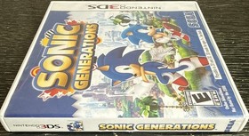 Sonic Generations Nintendo 3DS Console Game with Case