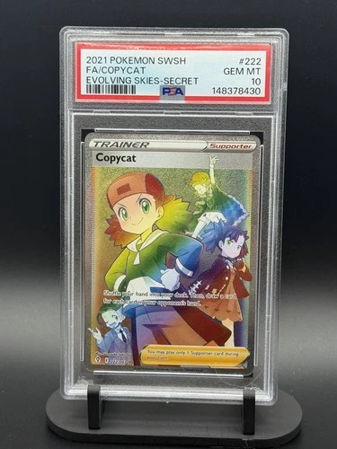 Copycat (Secret) 222/203 SWSH07: Evolving Skies Holo