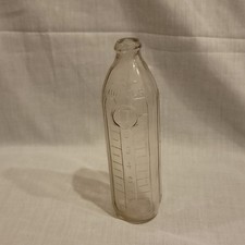 Vintage 8oz Baby Bottle Manufactured 1920's - 1960's Pre-owned