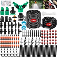 Garten BewäSserungs System, 50M+20M BewäSserungsrohr, 297Pcs Garten B