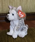 Vintage Ty Beanie Baby - JUNEAU the Husky Dog 6" NEW MWMTs Plush Animal Toy