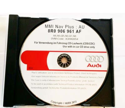 MMI High 3G System Original Audi MMI für Audi Software Update CD 8R0906961AF