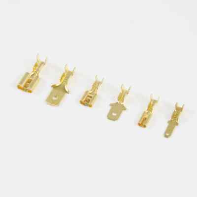 Flachstecker Kabelschuhe Flachstecker inc. ISOLIERUNG  2,8 4,8 6,3 mm