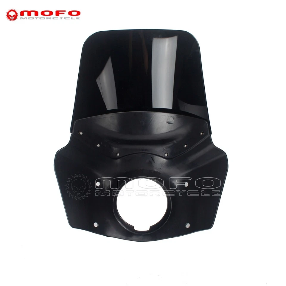 5 3/4" Headlight Fairing Windshield For Harley Sportster 1200 Nightster XL1200N - Image 4 of 4