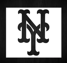 New York Mets Baseball Reusable Plastic Stencil *MULTIPLE SIZES*