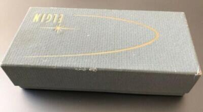 vintage 1960s empty ELGIN watch box - gift presentation box  display picture 1