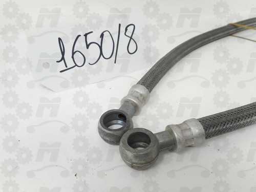 Tubo flessibile passaggio carburante raccordi occhio da 16 mm lunghezza 820 mm - Picture 2 of 3