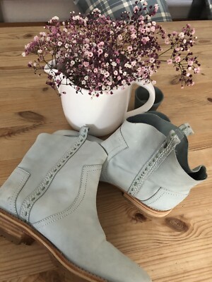 CRICK IT, superschöne Stiefeletten in mintfarben, Größe  41/42,  wenig getragen