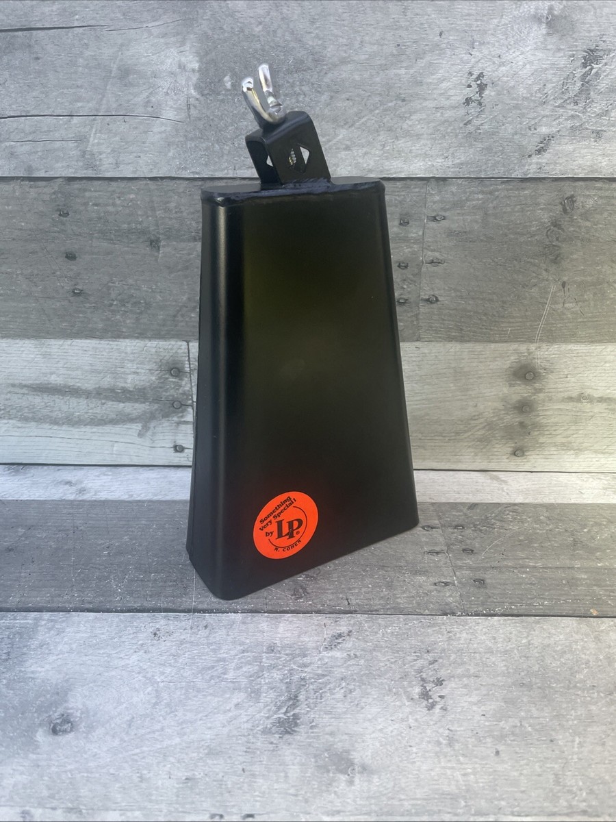 Latin Percussion LP206A Bongo Cowbell Black New Open Box Made In