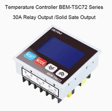 Temperature Controller BEM-TSC72 Series 30A Relay Output /Solid Sate Output 