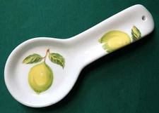 Vintage BIA Cordon Bleu Lime Spoon Rest
